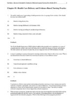 Test Bank For Brunner & Suddarth's Textbook of Medical-Surgical Nursing 14e p3