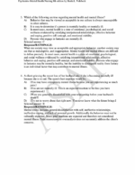 Test Bank For Psychiatric-Mental Health Nursing 8th Edition3