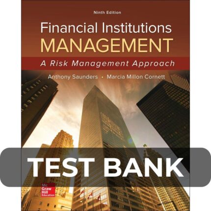 Test Bank For Financial Institutions Management A Risk Management Approach