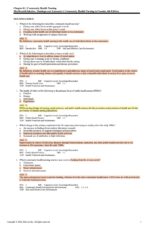 Test Bank For Stanhope and Lancasters Community Health Nursing in Canada 4th Edition 