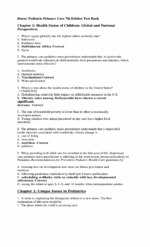 Test Bank For Burns_ Pediatric Primary Care 7th Edition1