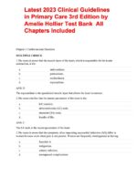Test Bank For Clinical Guidelines in Primary Care 3rd Edition
