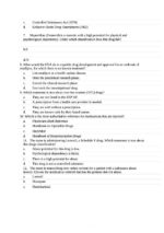 Test Bank For Pharmacotherapy Principles and Practice 6th Edition