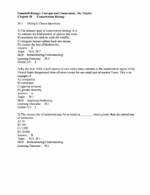 Test Bank For Campbell Biology Concepts and Connections 10th Edition3