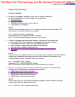 Test Bank For Pharmacology and the Nursing Process 8th Edition3