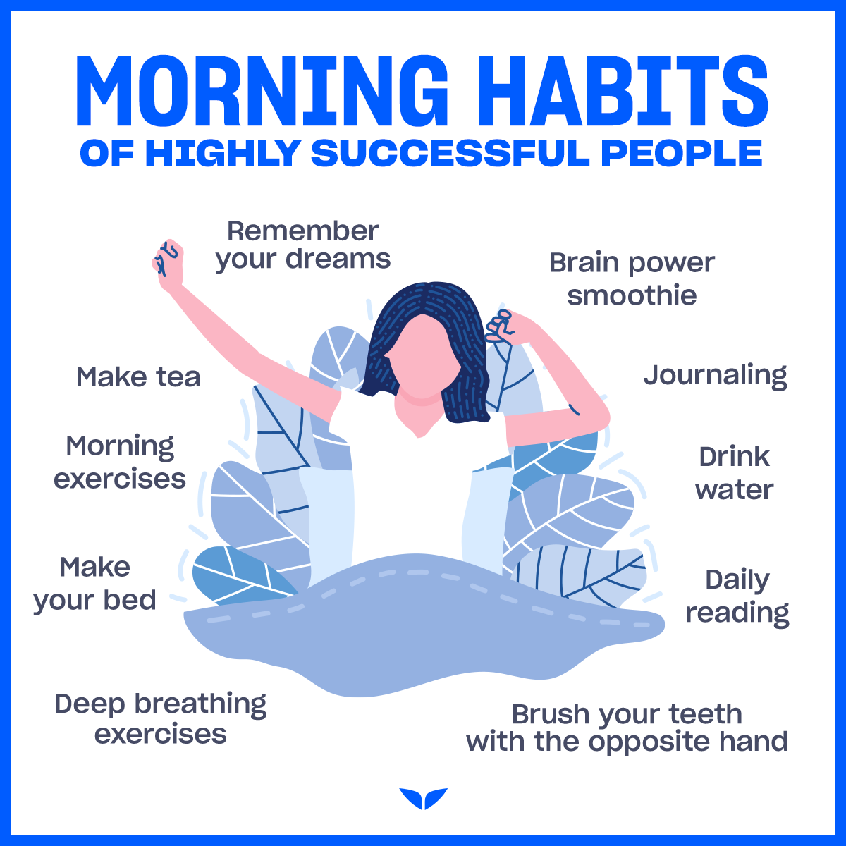 Infographic: Morning productivity boosters