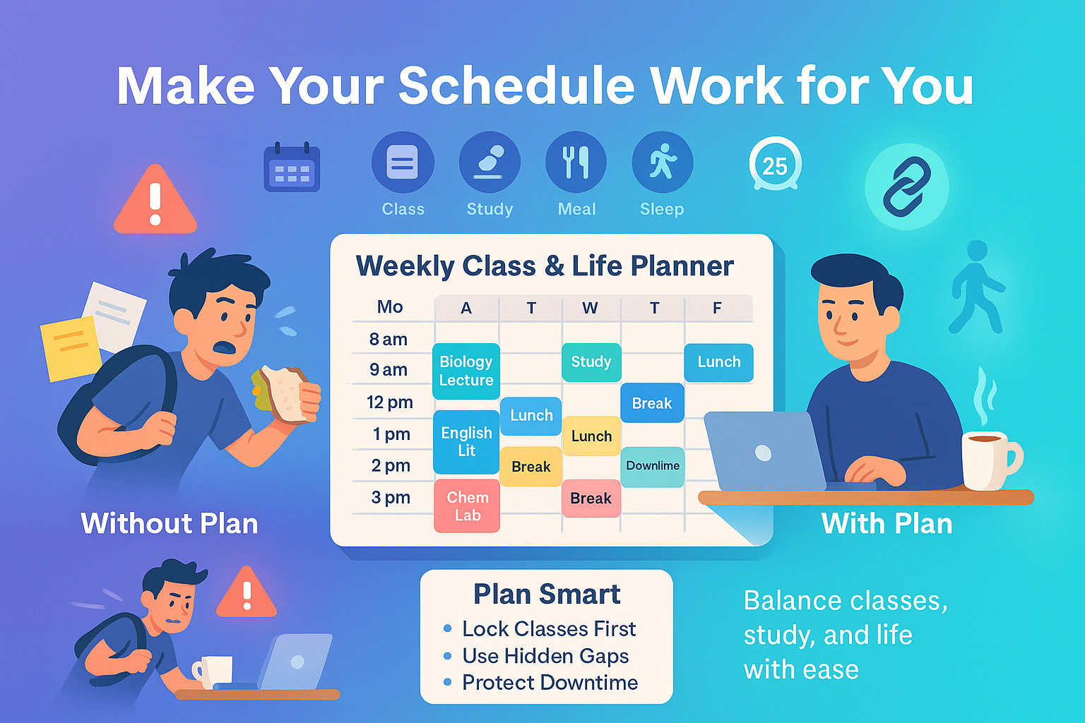 How to Plan Around Your Class Schedule Like a Pro