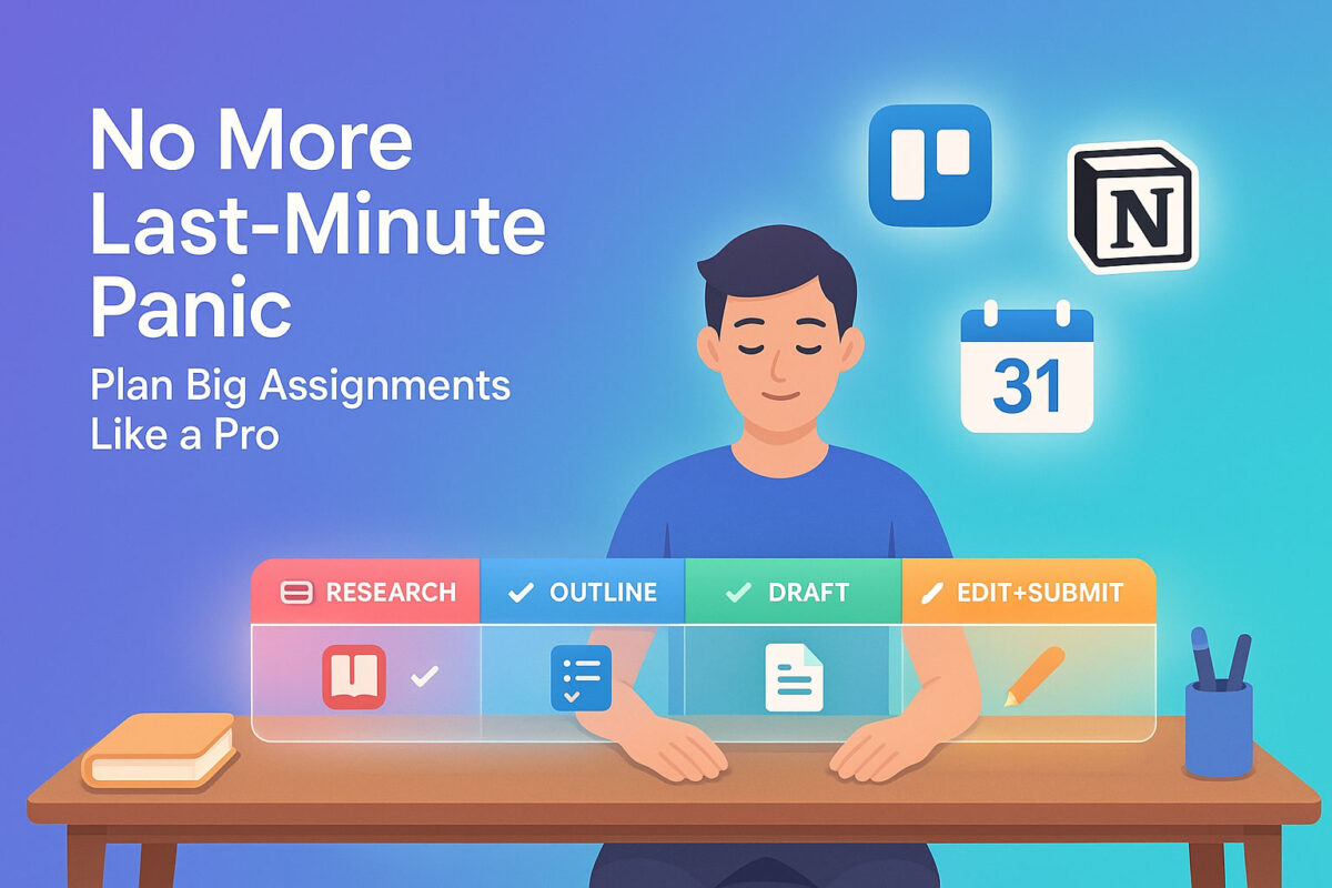 How to Plan Long-Term Assignments Without Last-Minute Stress