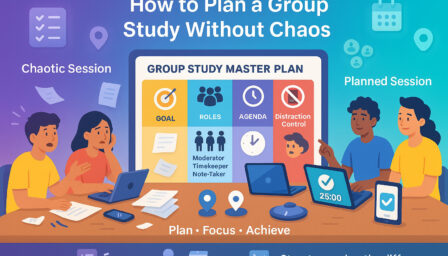 How to Plan a Group Study Session Without Chaos