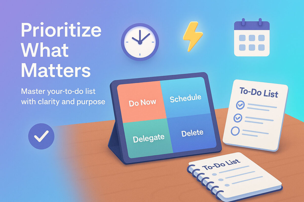Prioritize Your To-Do List