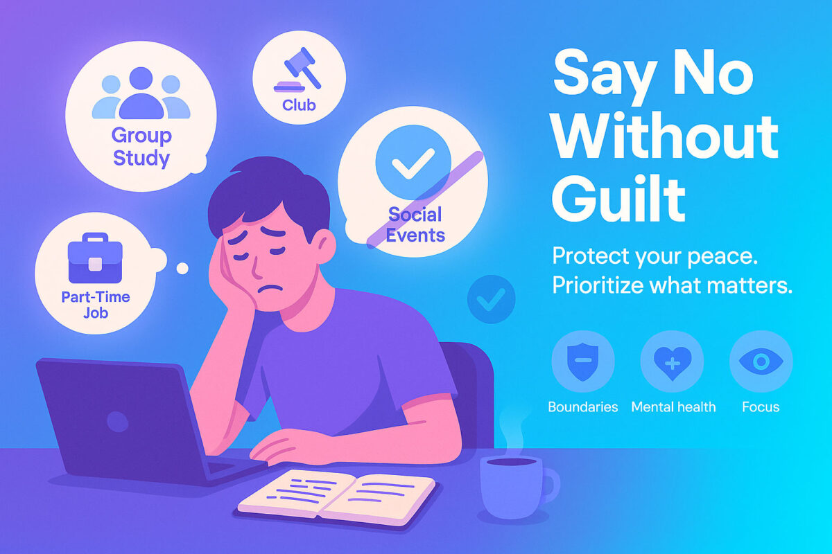 How to Say No Without Guilt as a Student