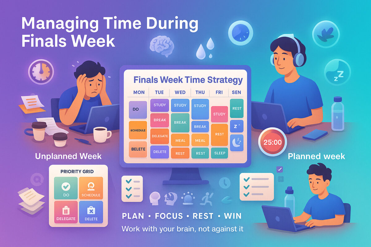 Managing Time During Finals Week