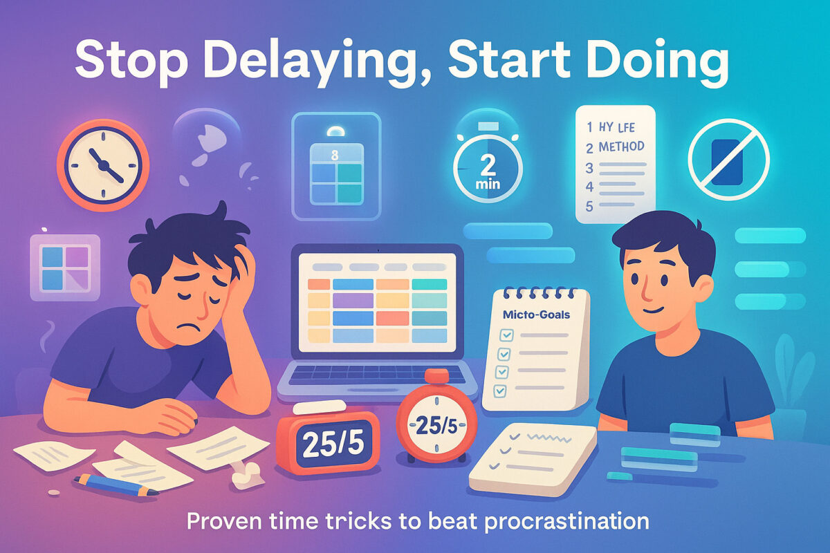 Overcoming Procrastination with Proven Time Management Tricks