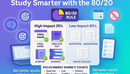 Study Smarter with the 80/20 Rule in School