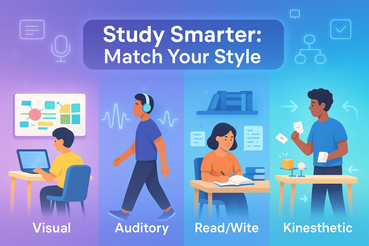 Study Tips Tailored to Your Learning Style