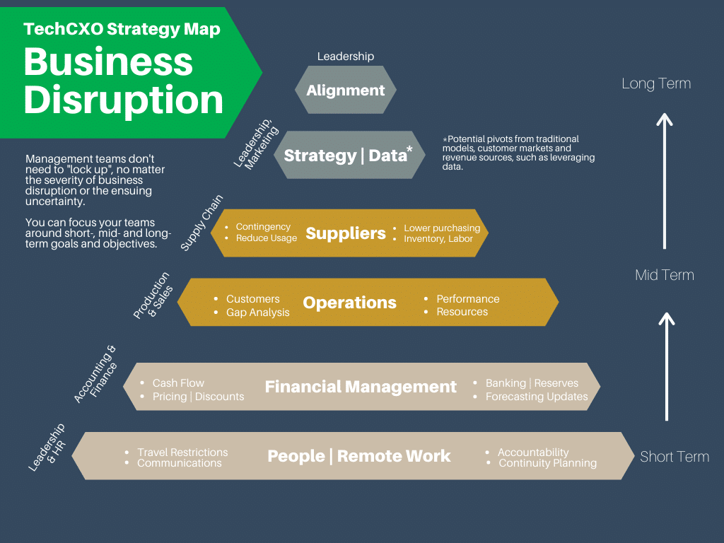 Strategy Map for Business Disruption