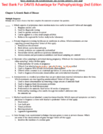 Test Bank For DAVIS Advantage for Pathophysiology 2nd Edition3