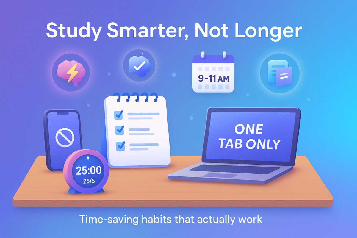 Time-Saving Study Habits