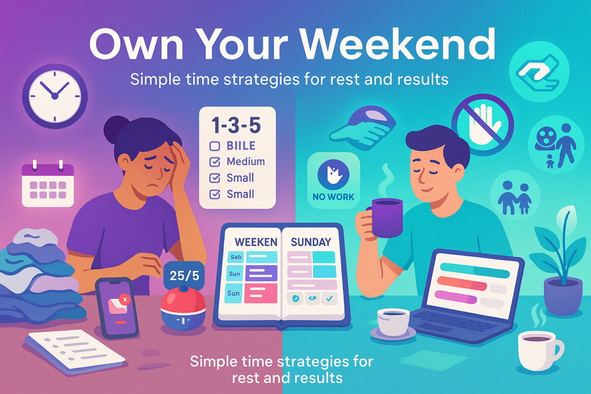 Weekend Time Management Strategies for a Balanced Life