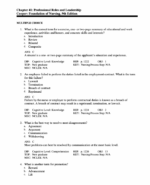 Test Bank For Foundations and Adult Health Nursing 9th Edition3