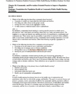 Test Bank For Foundations for Population Health in Community Public Health Nursing 5th Edition1