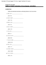Test Bank For Calculation of Drug Dosages 12th Edition1