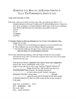 Test Bank For Essential Cell Biology 5th Edition1