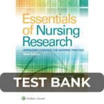 Test Bank For Essentials of Nursing Research Appraising Evidence for Nursing Practice 9th Edition