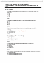 Test Bank For Gould’s Pathophysiology for the Health Professions 7th Edition2