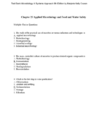Test Bank For Microbiology A Systems Approach 6th Edition by Marjorie Kelly Cowan3