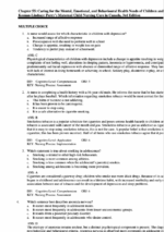 Test Bank for Maternal Child Nursing Care 3rd Canadian Edition3