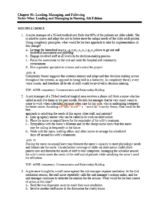 Test Bank For Leading and Managing in Nursing, 8th Edition 1