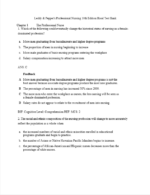 Test Bank For Leddy Peppers Professional Nursing 10th Edition Hood 1