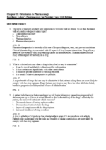 Test Bank For Lehne’s Pharmacology for Nursing Care 11th Edition1