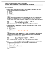 Test Bank For Foundations of Mental Health Care 6th Edition2