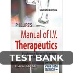 Test Bank For Phillips's Manual Of I.v. Therapeutics Evidencebased Practice For Infusion Therapy 7th Edition By Lisa